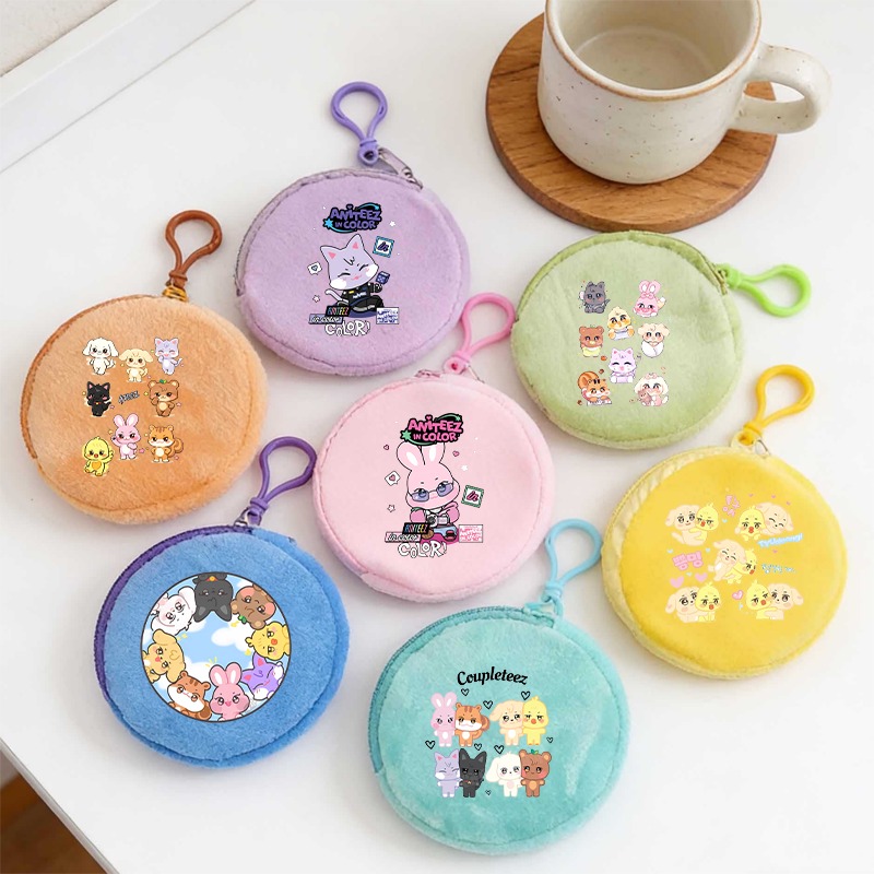 Women Bags With Wallet - Porte-monnaie Kpop ATEEZ Idol, porte-clés, motif