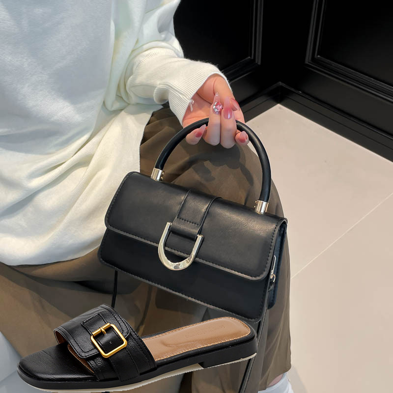 Women'S Retro Bags - Sandales et pantoufles d'été pour femmes,