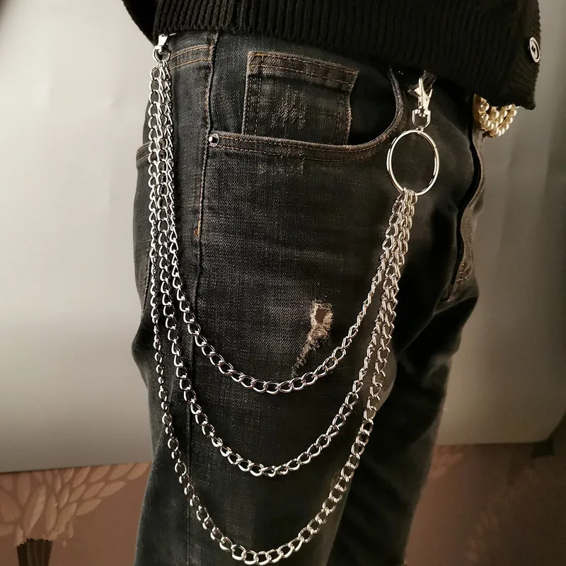 Women Bags With Wallet - Chaîne de ceinture en métal à