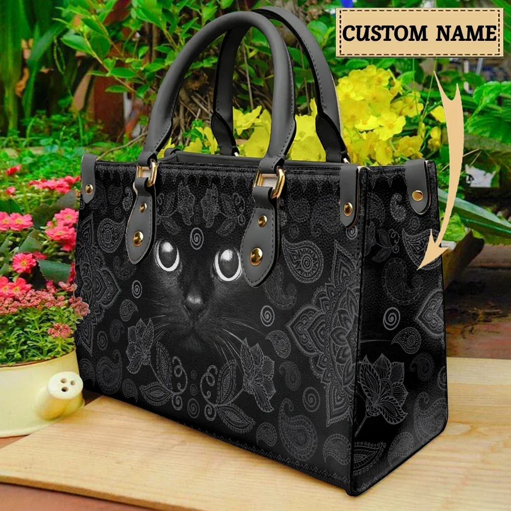 Women Bags Premium Brands - Magique sorcellerie chat noir sacs fourre-tout