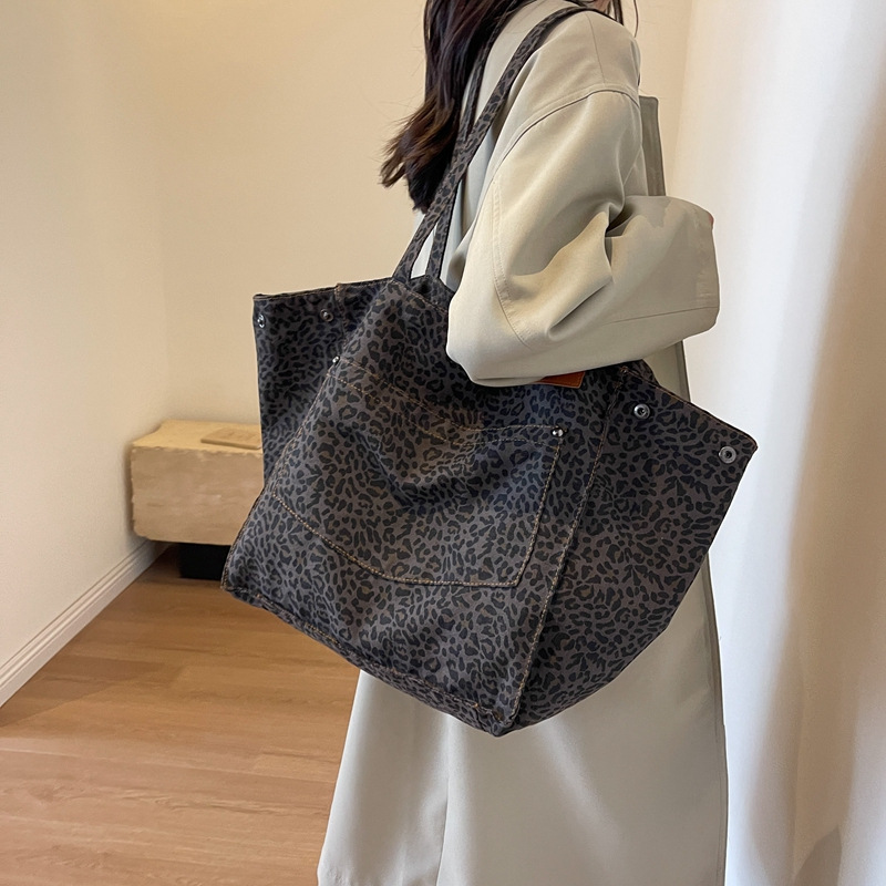 Sac fourre-tout à motif léopar - Women'S Vegan Bags avis et prix