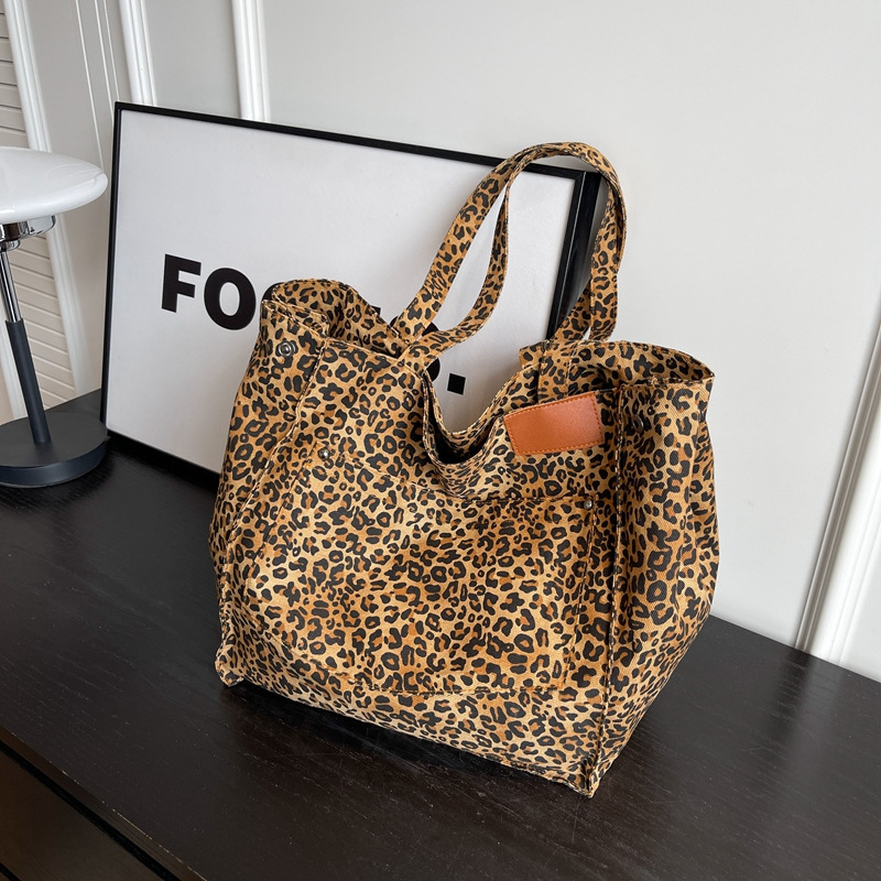 Sac fourre-tout à motif léopar - Women'S Vegan Bags avis et prix