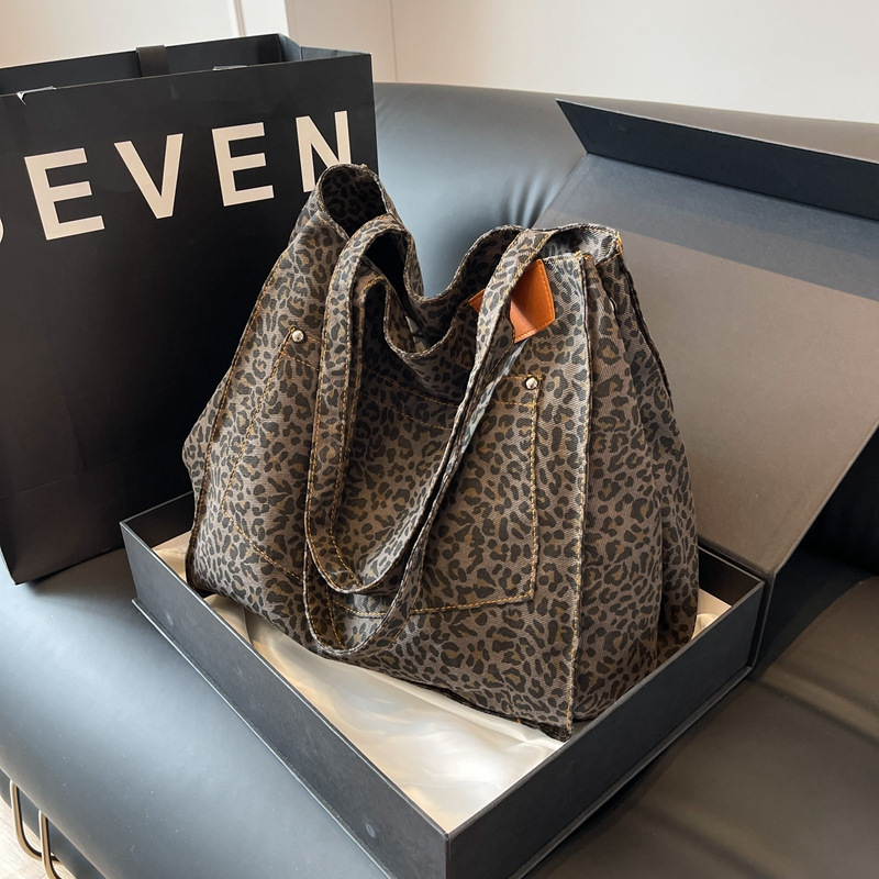 Sac fourre-tout à motif léopar - Women'S Vegan Bags avis et prix