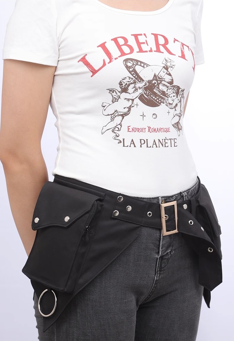Sac de taille Punk médiéval po - Women'S Retro Bags avis et prix