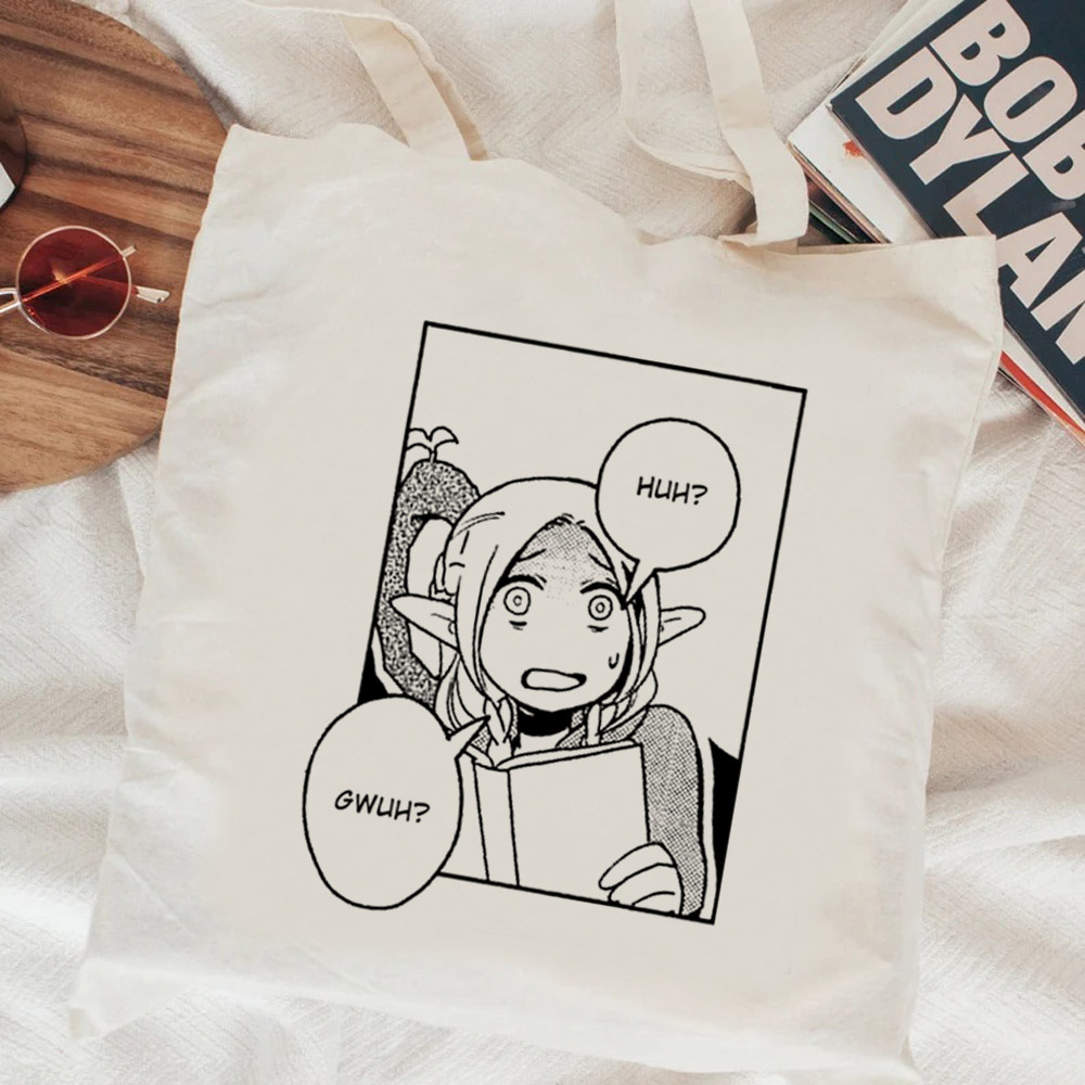 Dungeon Meshi-Sac à provisions - Women Bags Jute avis et prix