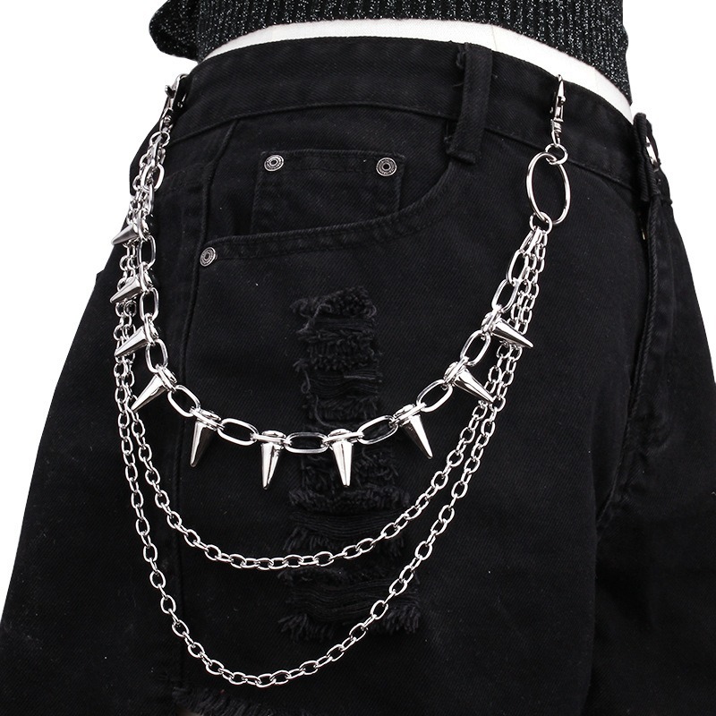 Hip Hop Punk Rock métal pantal - Women Bags With Wallet avis et prix