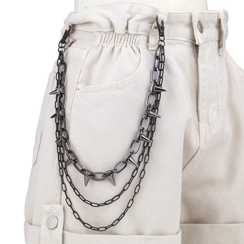 Hip Hop Punk Rock métal pantal - Women Bags With Wallet avis et prix