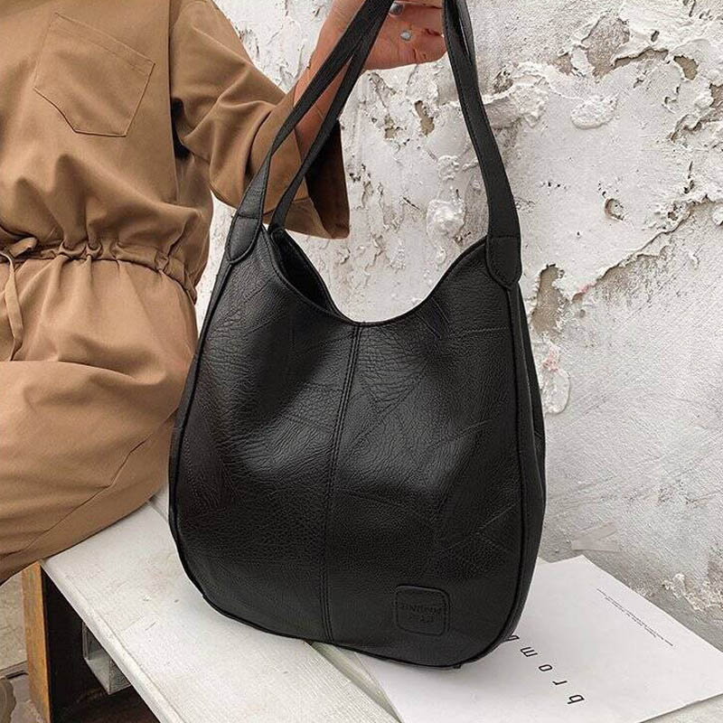 Sac fourre-tout vintage en cui - Women'S Vegan Bags avis et prix