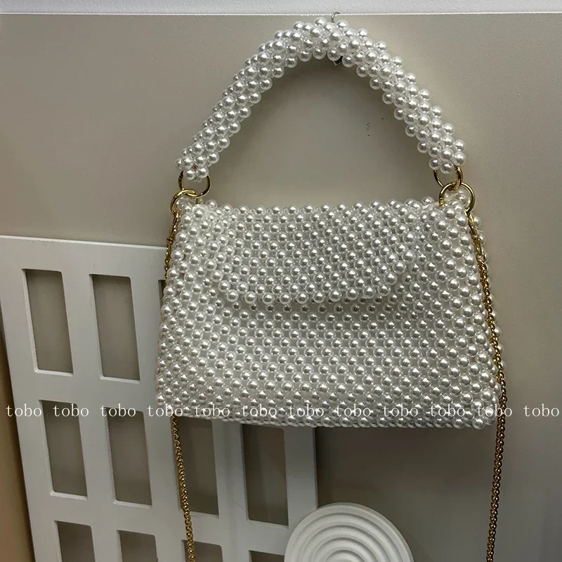 Ins smile latives Pearl Bead P - Women Bags With Wallet avis et prix