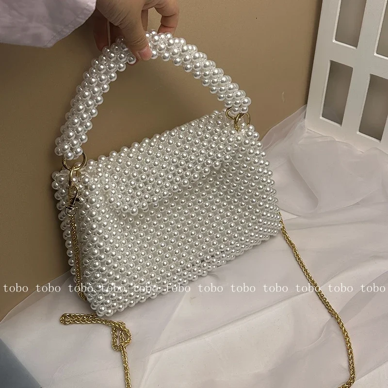 Ins smile latives Pearl Bead P - Women Bags With Wallet avis et prix